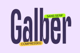 Galber Demo Font