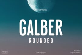 Galber Rounded Demo Font