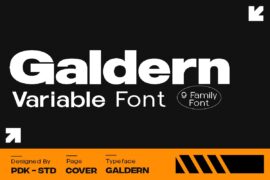 Galdern DEMO Font
