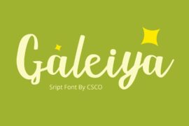 Galeiya Demo Font