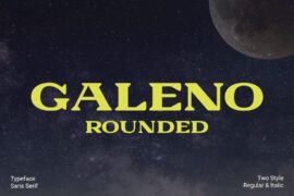 Galeno Rounded Demo Font