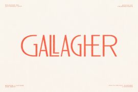 Gallagher Font