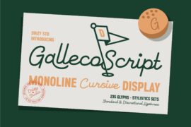 Galleco Script Demo Font
