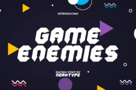Game Enemies Demo Font