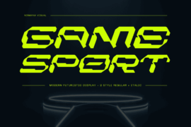 Game Sport Demo Font