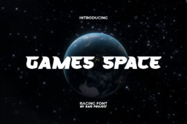 Games Space Demo Font