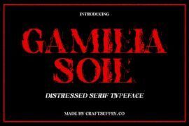 Gamilia Soil Demo Font