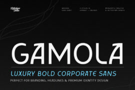 Gamola Demo Font