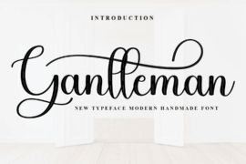 Gantleman Font