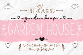 Garden House Font Family