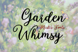 Garden Whimsy Font