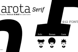 Garota Serif Font Family