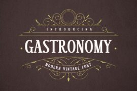 Gastronomy Font Family