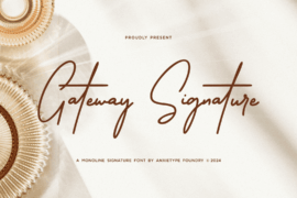 Gateway Signature Font