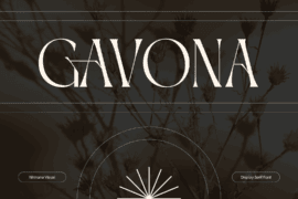 Gavona Elegant Font