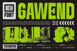 GAWEND Font