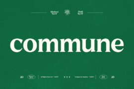 GC commune Demo Font