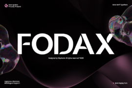 GC Fodax Demo Font