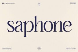 GC saphone DEMO Font