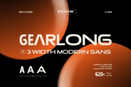 Gearlong Demo Font