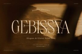 GEBISSYA Font