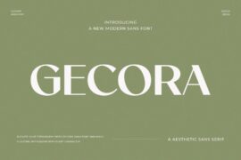 Gecora Font