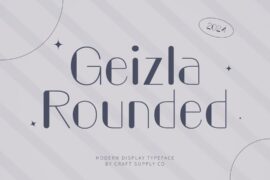 Geizla Rounded Demo Font
