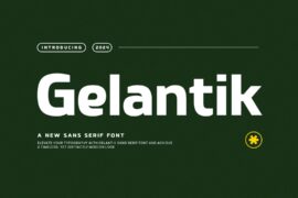 Gelantik Font