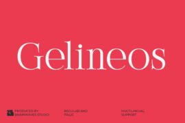GELINEOS Font Family