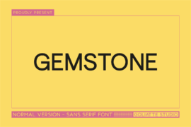 Gemstone Font
