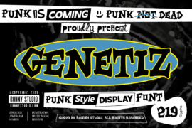 Genetiz DEMO Font