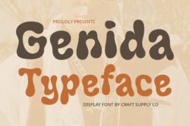 Genida Demo Font