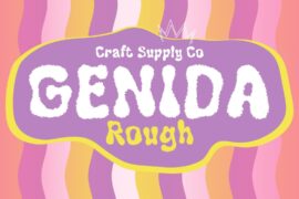 Genida Rough Demo Font