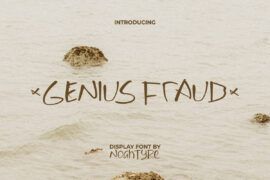 Genius Fraud Demo Font