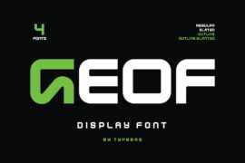 Geof Personal Use Font
