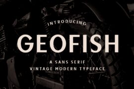 Geofish Font