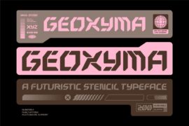 Geoxyma Demo Font