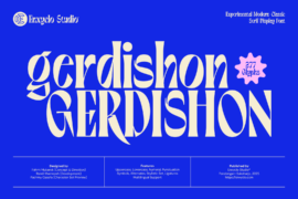 Gerdishon Demo Font