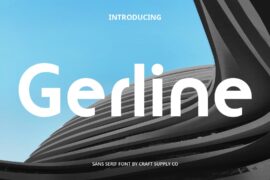 Gerline Demo Font