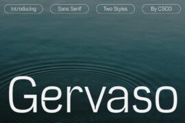 Gervaso Demo Font