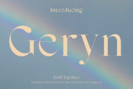 Geryn Demo Font