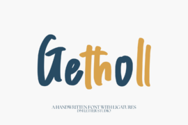 Getholl Font