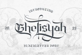 Ghelisyah free version Font