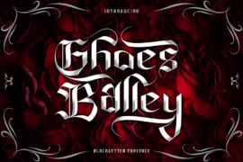 Ghoes Balley free version Font