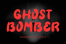 Ghost Bomber Font