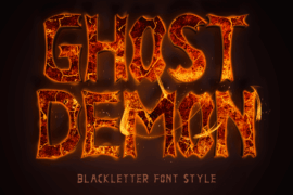 Ghost Demon Font
