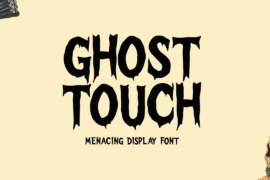 Ghost Touch Font