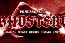 Ghostero DEMO Font