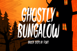 Ghostly Bungalow Font