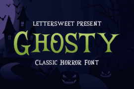 Ghosty FREE Font